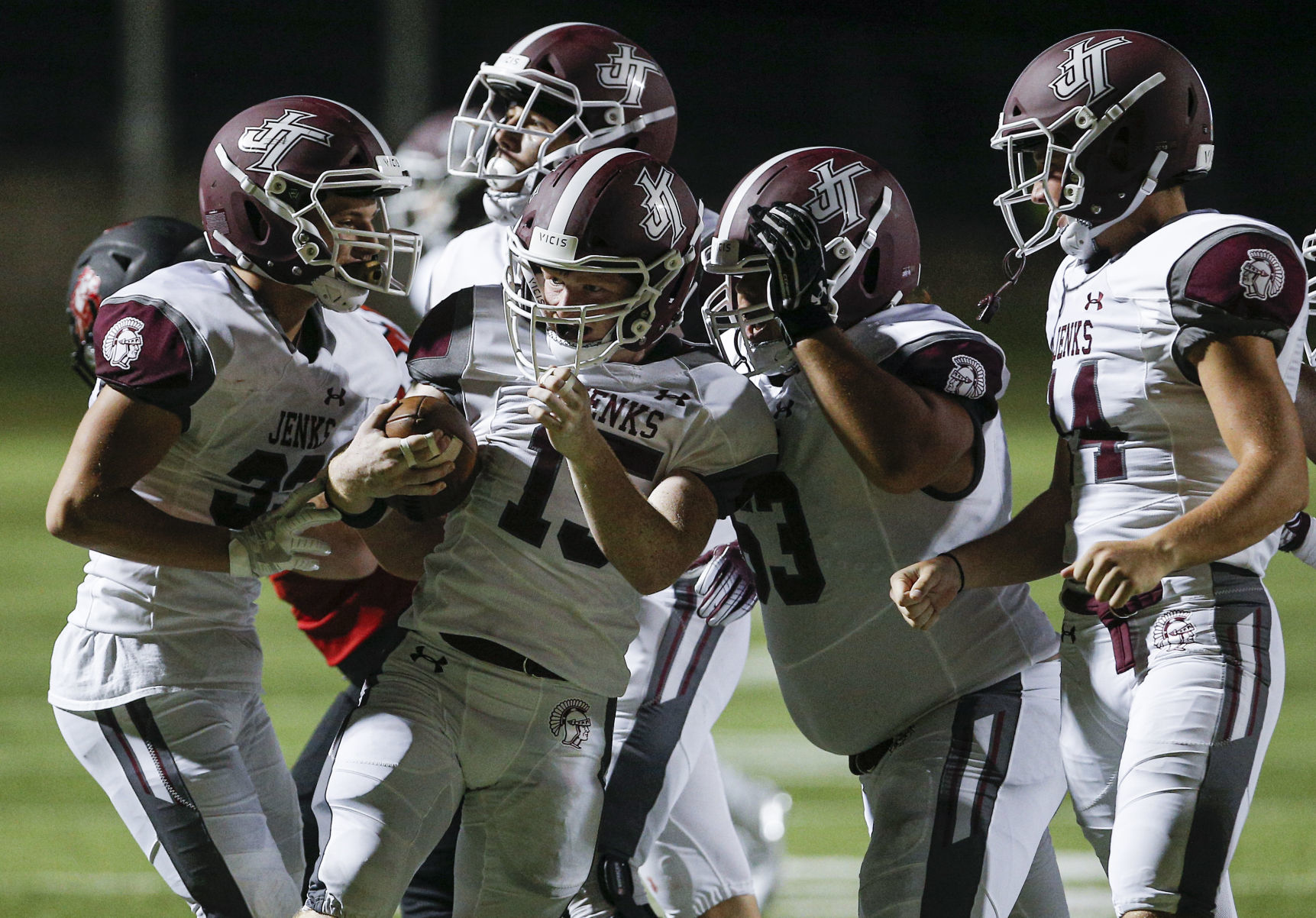 Jenks defense puts clamps on Mansfield Legacy in 38-0 Trojans victory